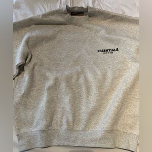 Fear of God Essentials Crewneck (SS22) Light Oatmeal Size M